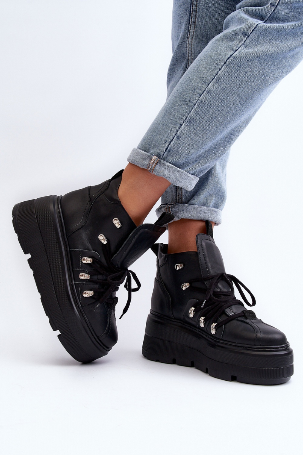 Zazoo 3416 Black Sport Sneakers - Step in style