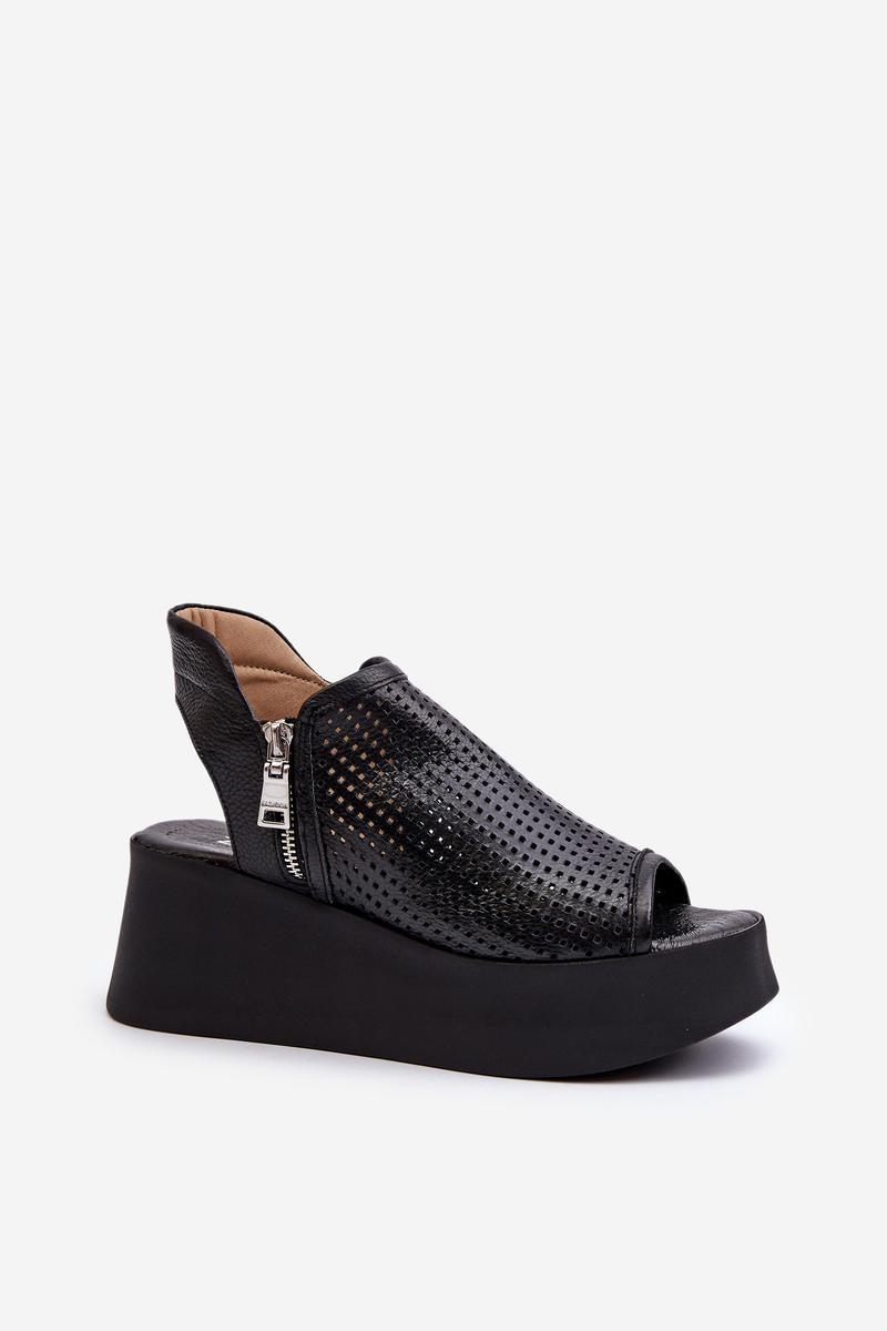 Zazoo Model 1792 Black Sandals - Step in style