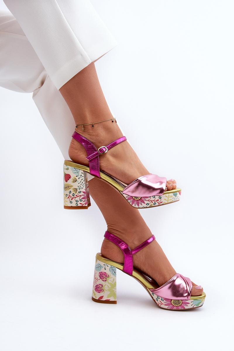 DA CR980 Pink Sandals - Step in style – vue 2