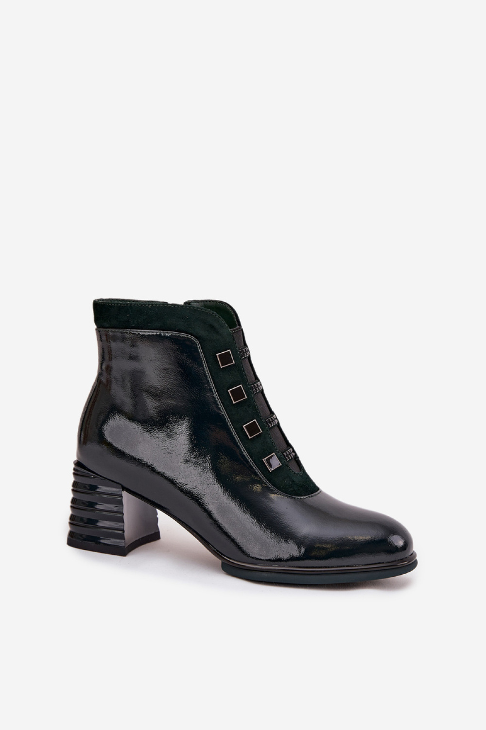 DA CR52-696 Ankle Boots Dark Green - Step in style