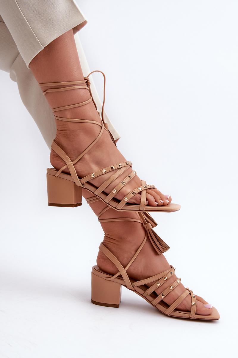 Chrisele 3973 Camel Sandals - Step in style
