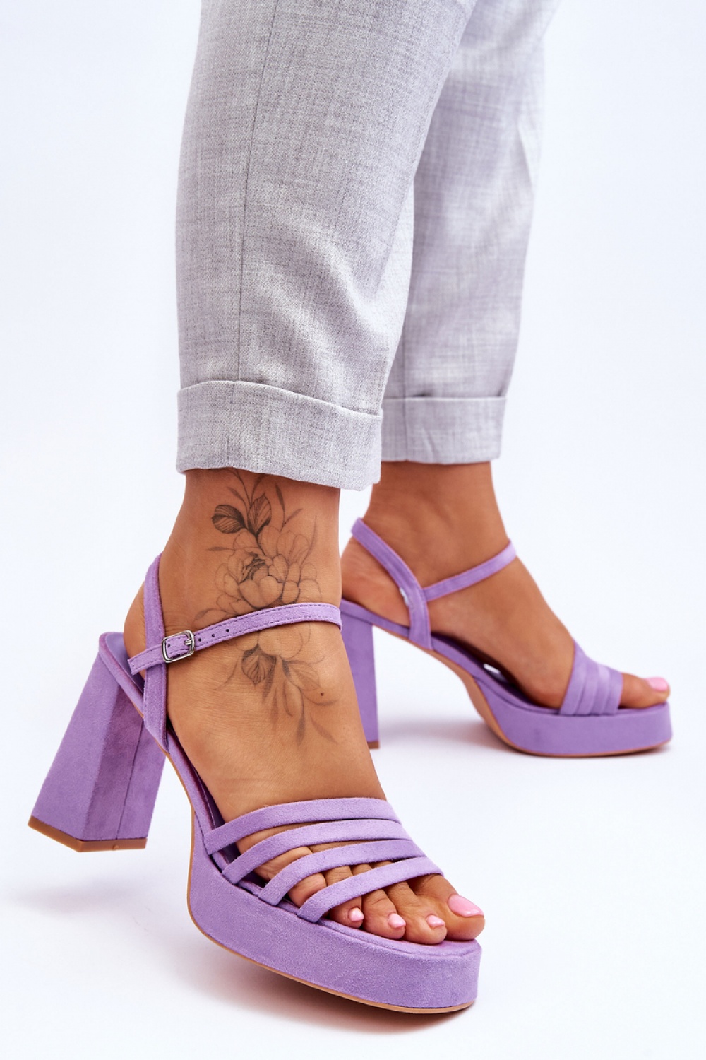 Verda ZY222 Violet Sandals - Step in style