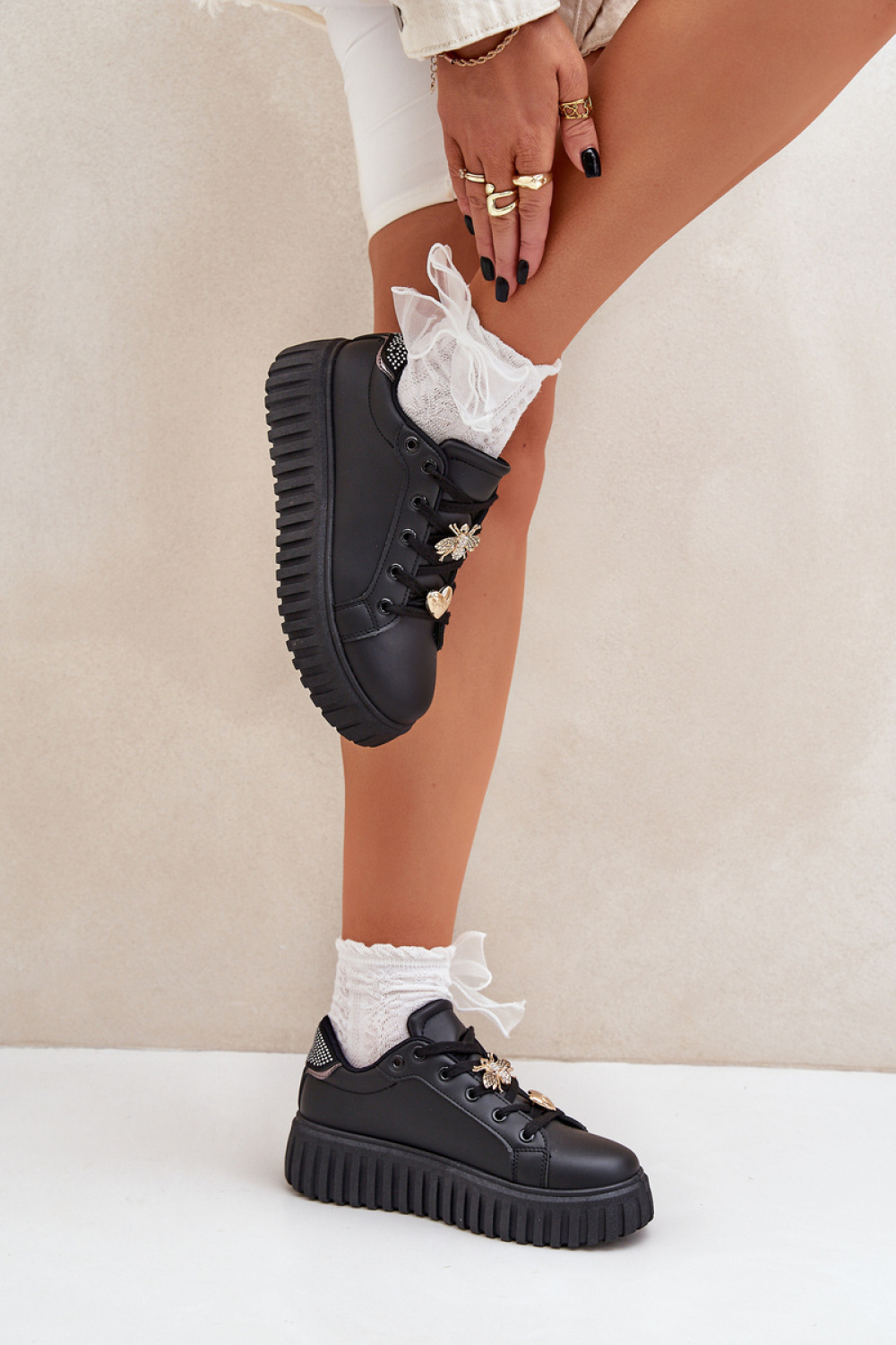 Grelesi Model 24SP26-4756 Black Sneakers - Step in style