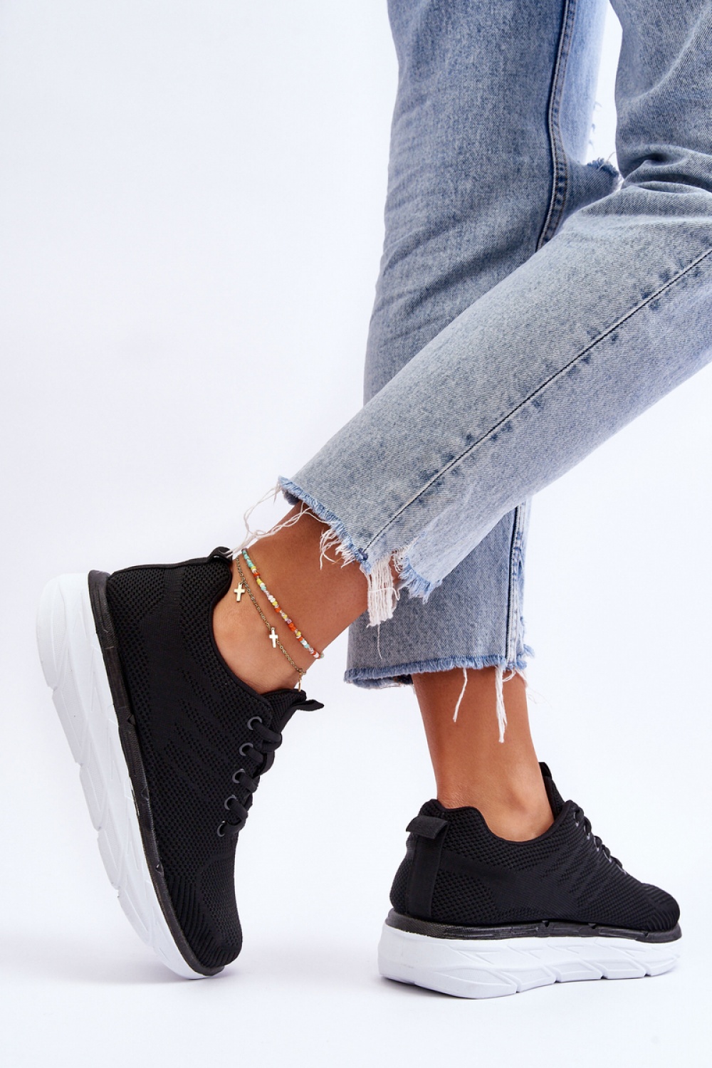 Sport Shoes Model Lavarone 7890-146 Black - Step in style