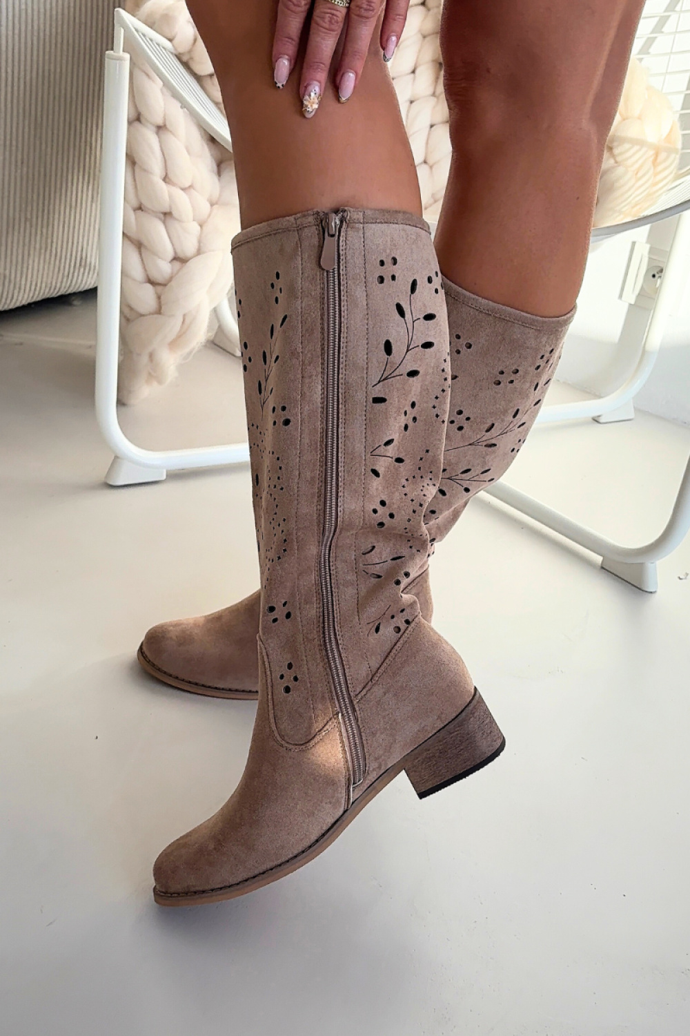 Kozaki Model Helinna NS596P Beige - Step in style