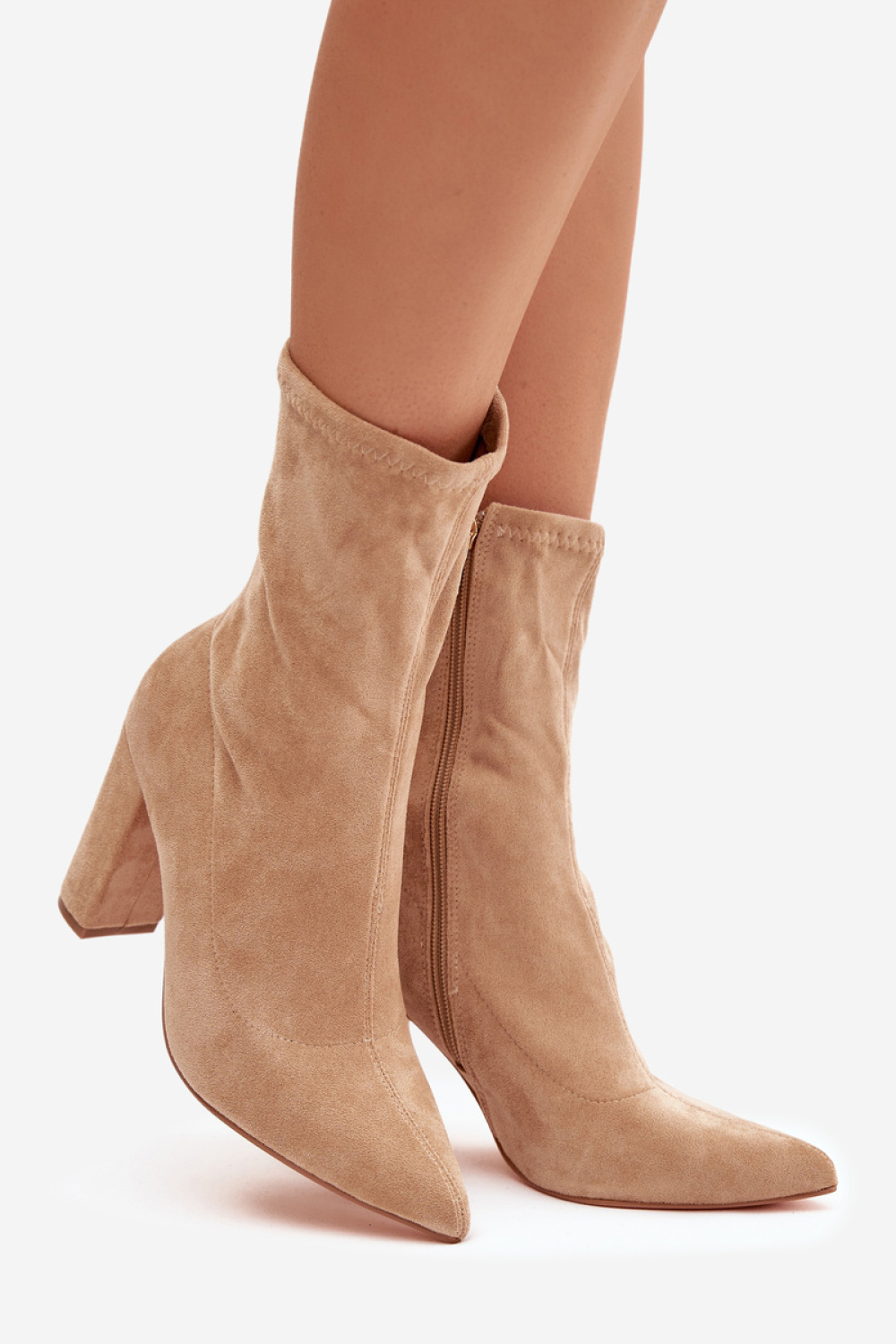 Botki Model Rosivelle MVP314 Beige - Step in style