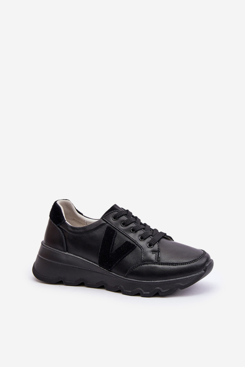 Vinceza Model 7918 Black Sport Shoes - Step in style