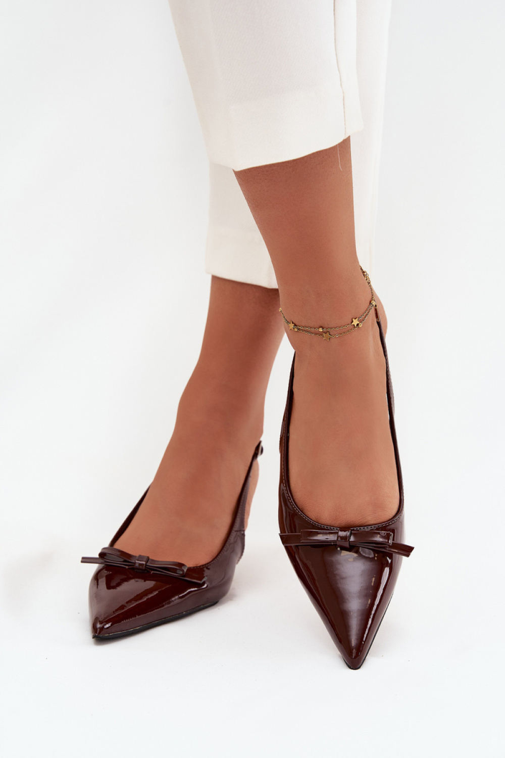 Czółenka Model Olvena P-1467 Czekolada - Step in style – widok 2