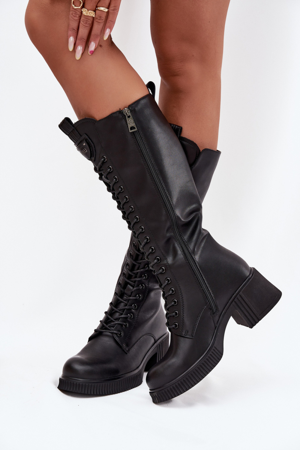 Kozaki Model Vinceza 66804 Black - Step in style – widok 2