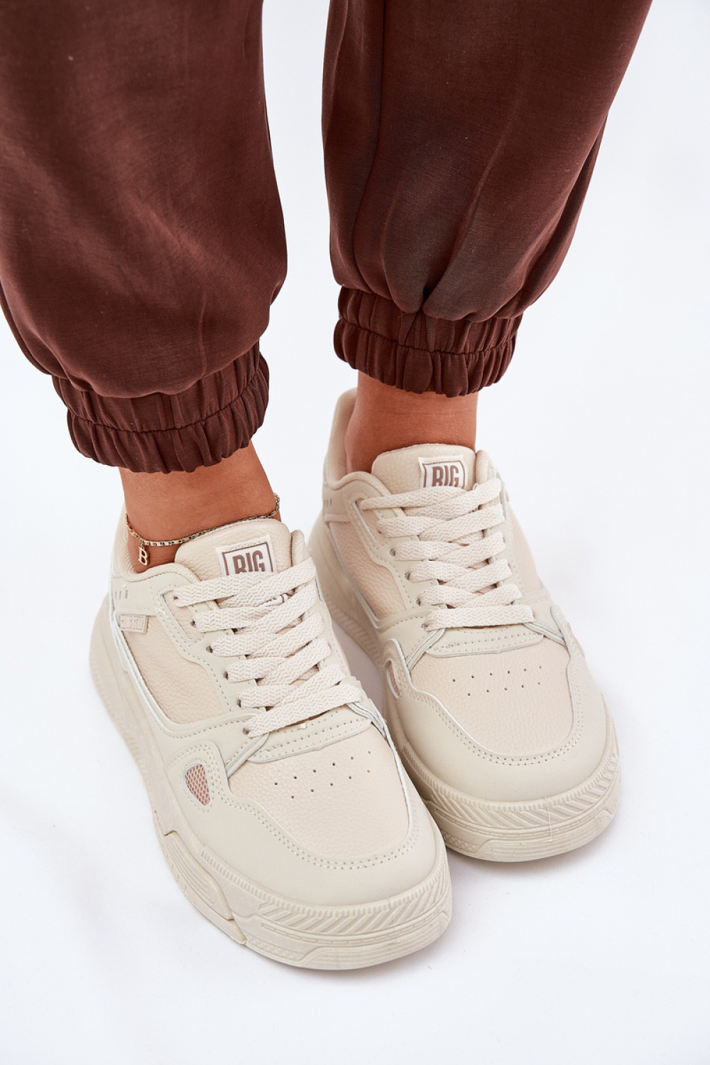 Big Star NN274668 Beige Sports Shoes - Step in style