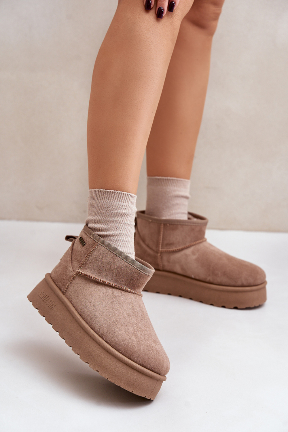 Snow Boots Model Big Star OO274A100 Beige - Step in style
