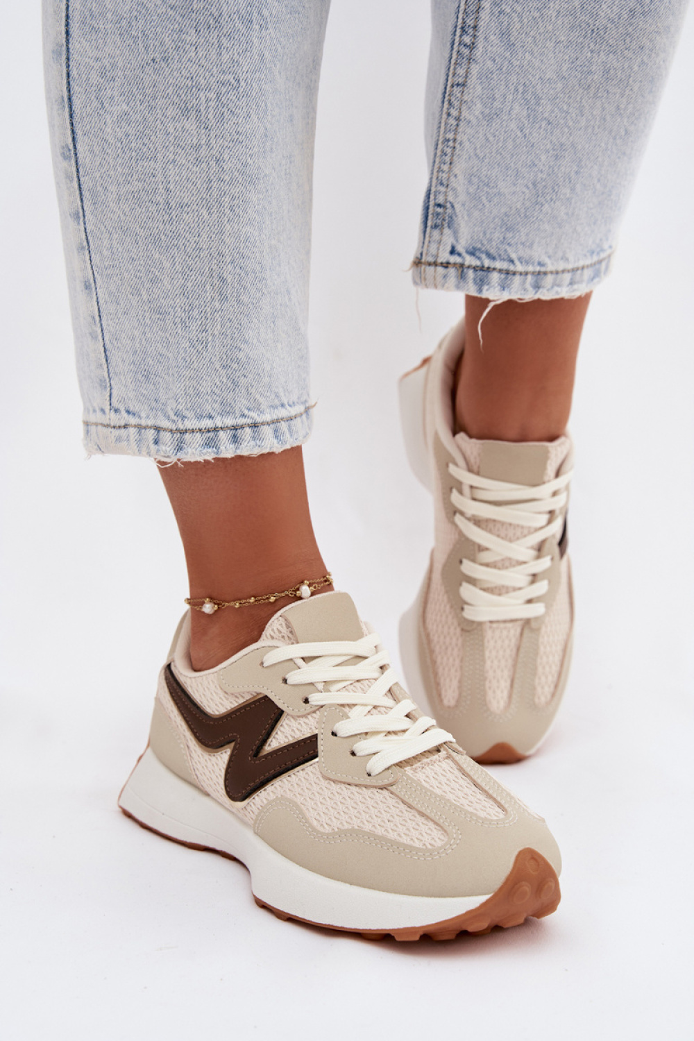 Buty Sportowe Model Janelora A023 Beige - Step in style