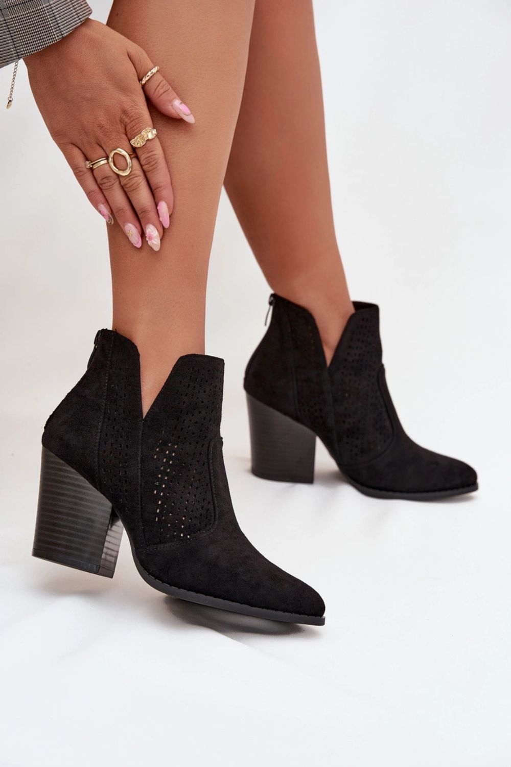 Botki Model S.Barski HY51-060 Black - Step in style – widok 2