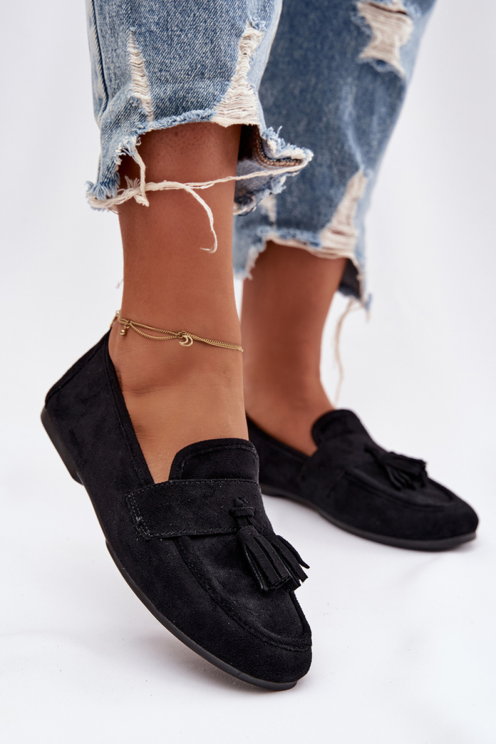 Mokasyny Model Marilisse G504 Black - Step in style