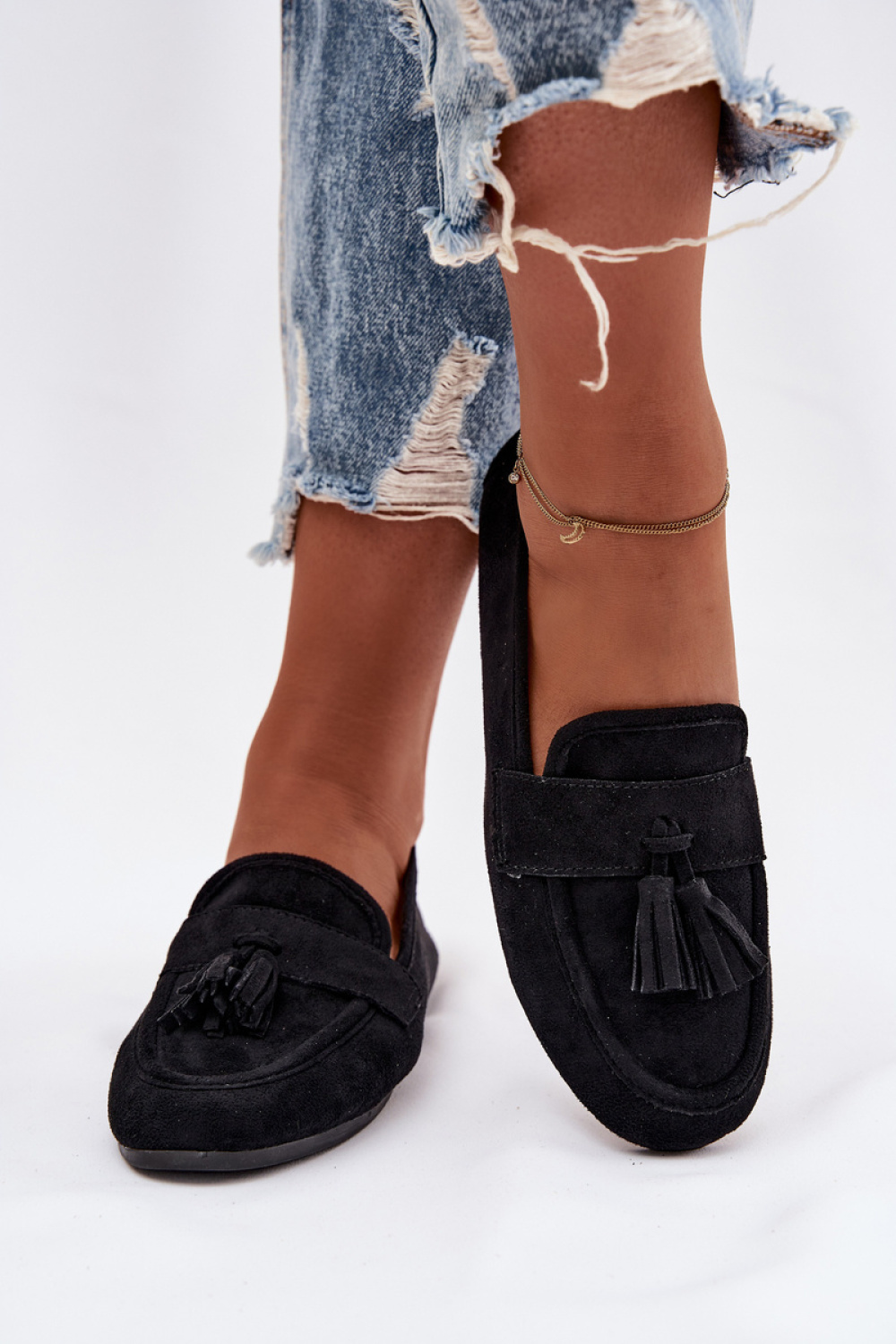 Mokasyny Model Marilisse G504 Black - Step in style