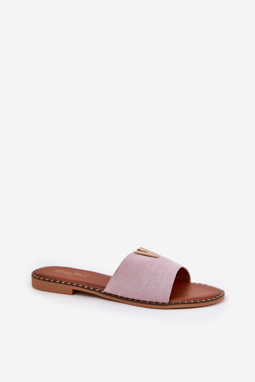 Sandał Klapki Model Saliena HXD-23 Violet - Step in style – widok 2