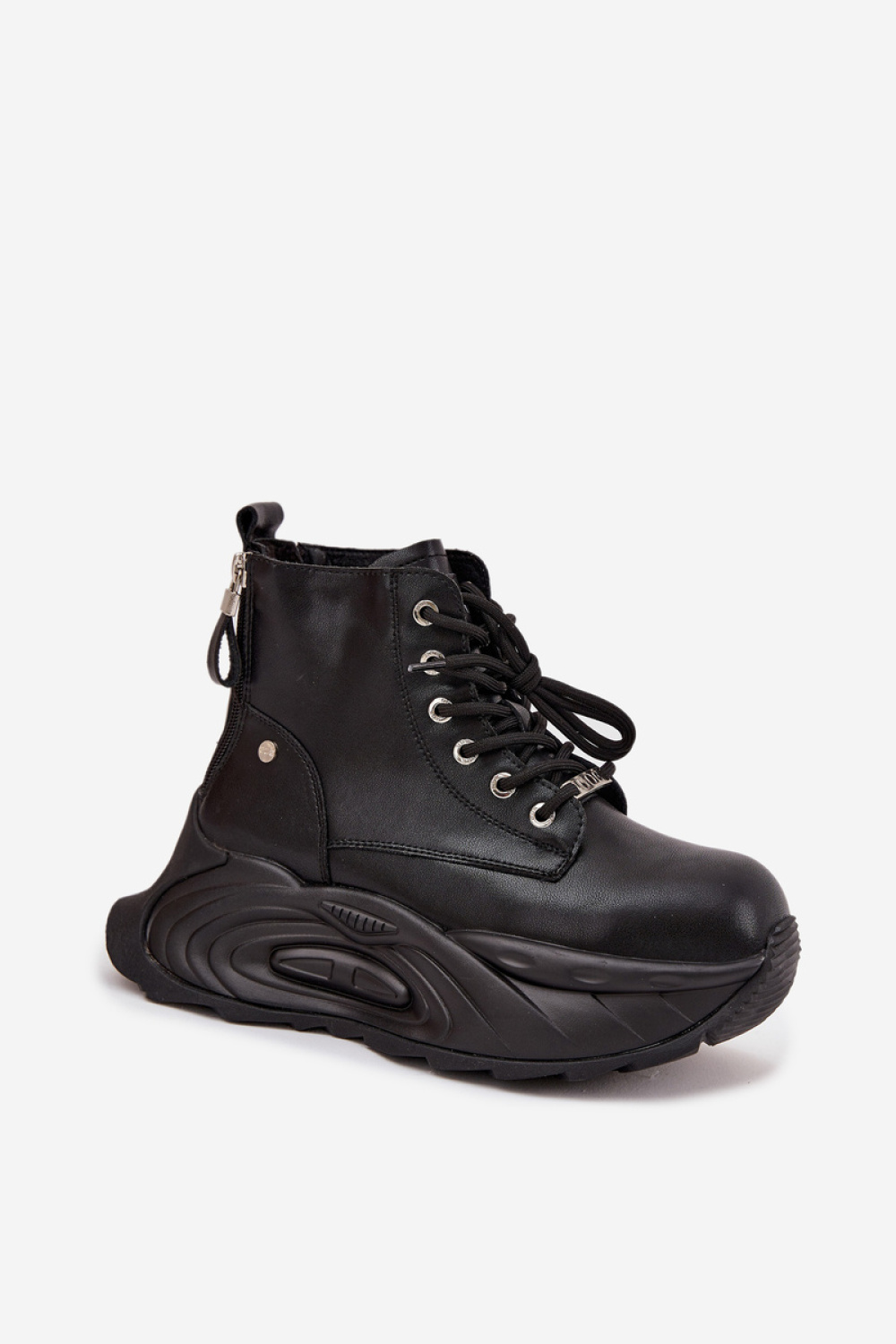 Botki Model Goe SS2N4301 Black - Step in style