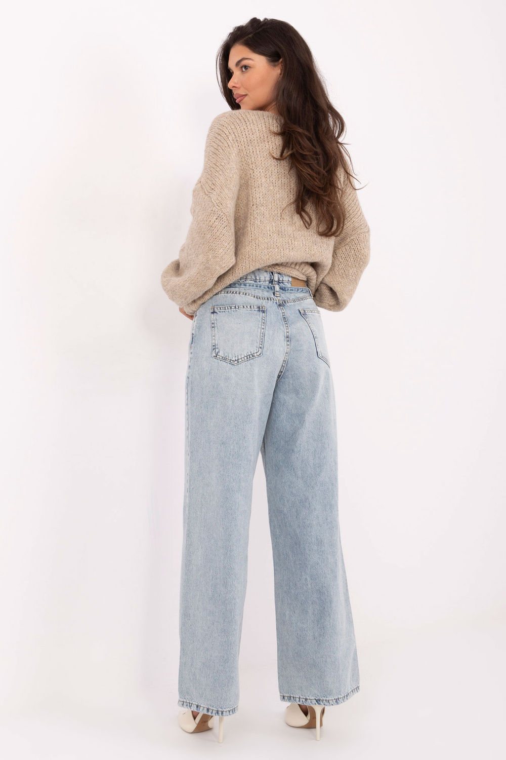 Spodnie Jeansy Damskie Model D80018BB62570L191 Light Blue - Sublevel